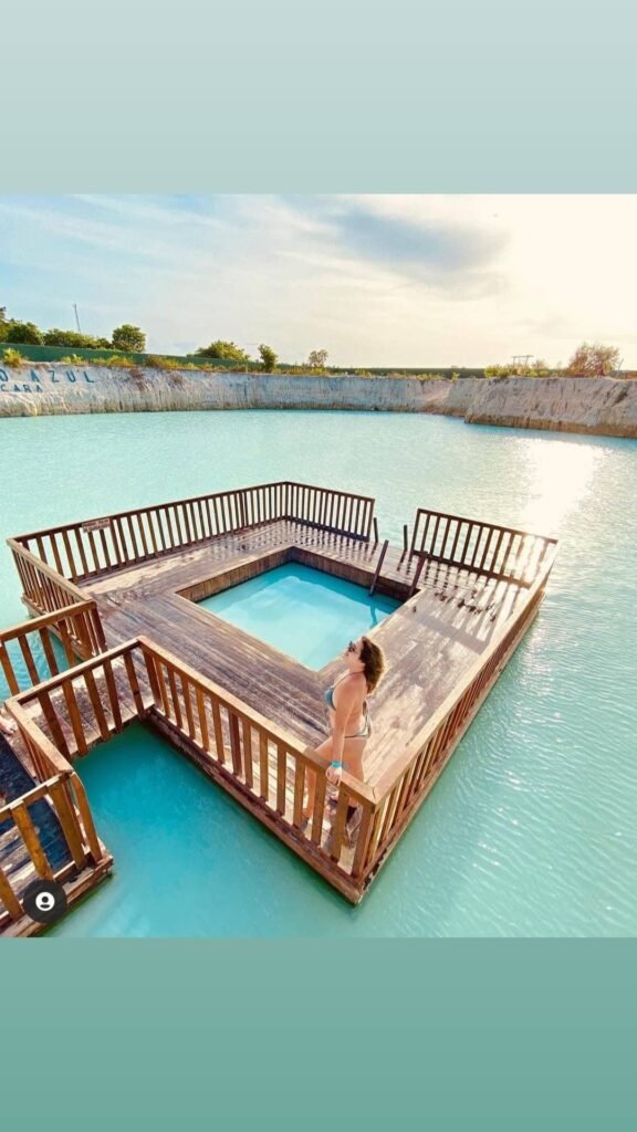 buraco azul em Jericoacoara é com Coco Verde Tur