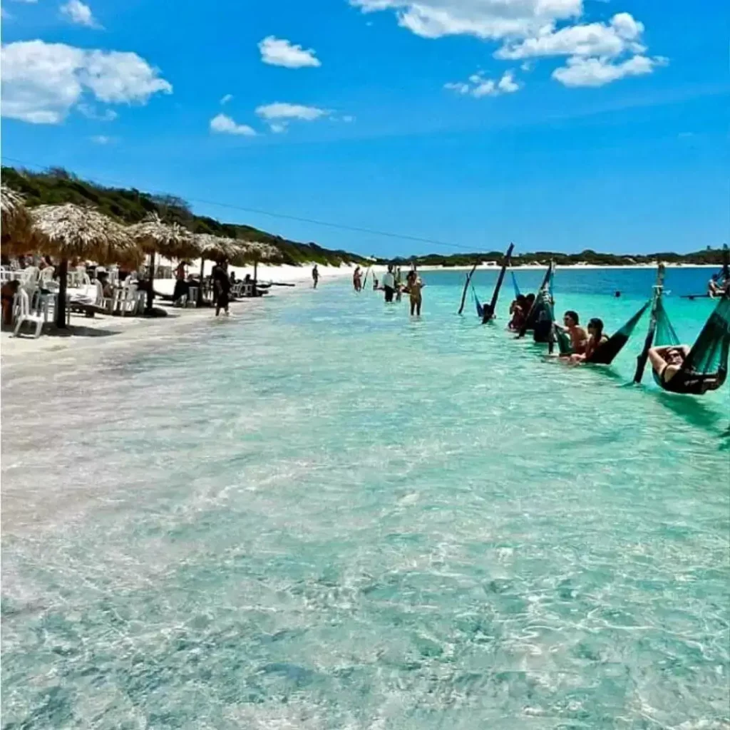 Lagoa do paraiso em jericoacoara